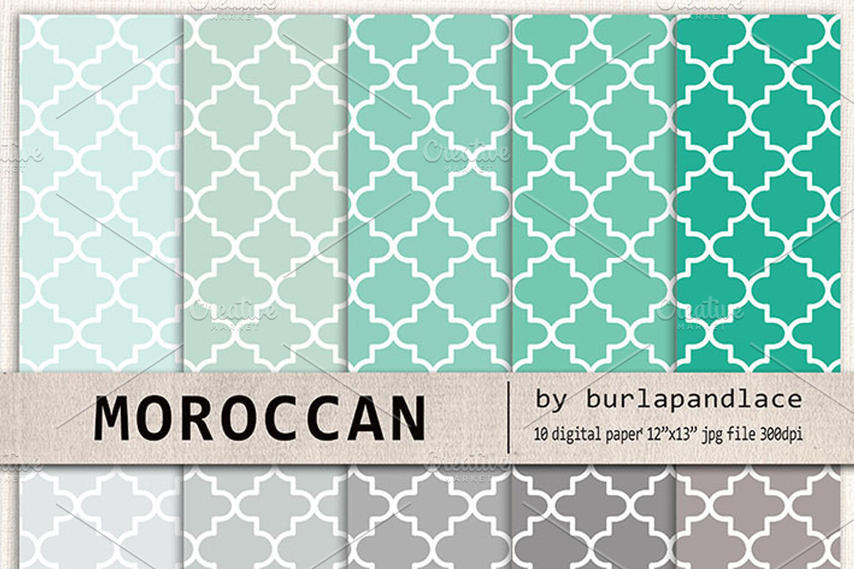 Moroccan digital papers