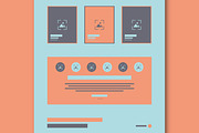 Travel Landing Page Wireframe Design, a Wireframe Template by MightyDesign (Thumbnail 4 of 9)