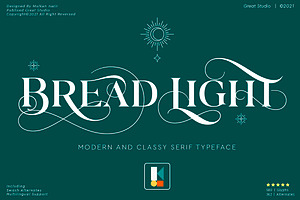 Bread Light Font