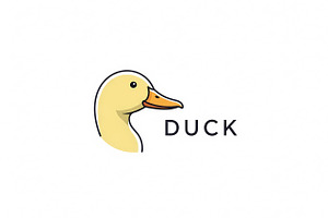 Minimal Yellow Duck, a Branding & Logo Template by Logocreative