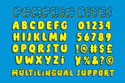 50% Pumpkin Bites - Playful Font, a Sans Serif Font by Four Lines Std. (Thumbnail 7 of 10)