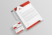 Corporate Business Card & Letterhead, a Stationery Template by BettyDesign (Thumbnail 5 of 7)