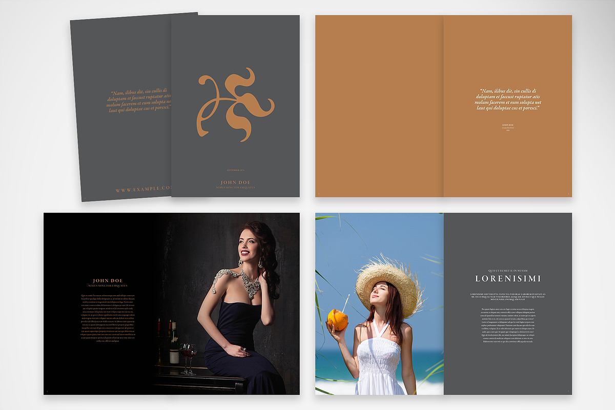 Luxury Fashion & Lifestyle Catalog, a Brochure Template by McLittle Stock (Photo 2 of 5)