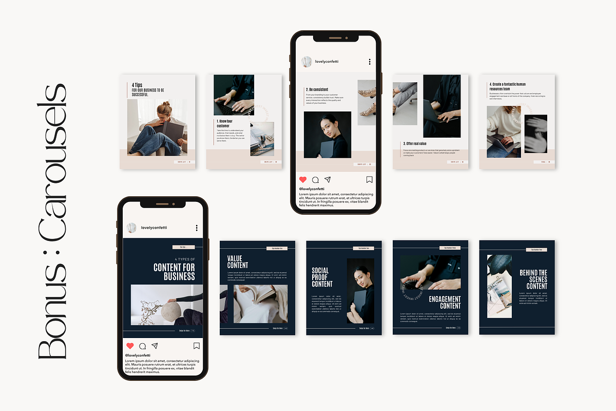 Canva Business Instagram Jane Pro, a Social Media Template by Lovely Confetti (Photo 8 of 8)
