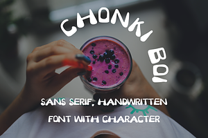 Chonki Boi: Retro-Inspired Font