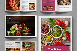 Recipes Book Template