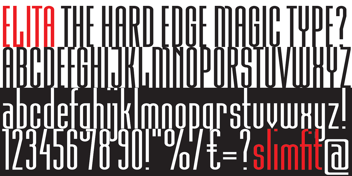Elita, a Sans Serif Font by Wiescher-Design (Photo 2 of 10)