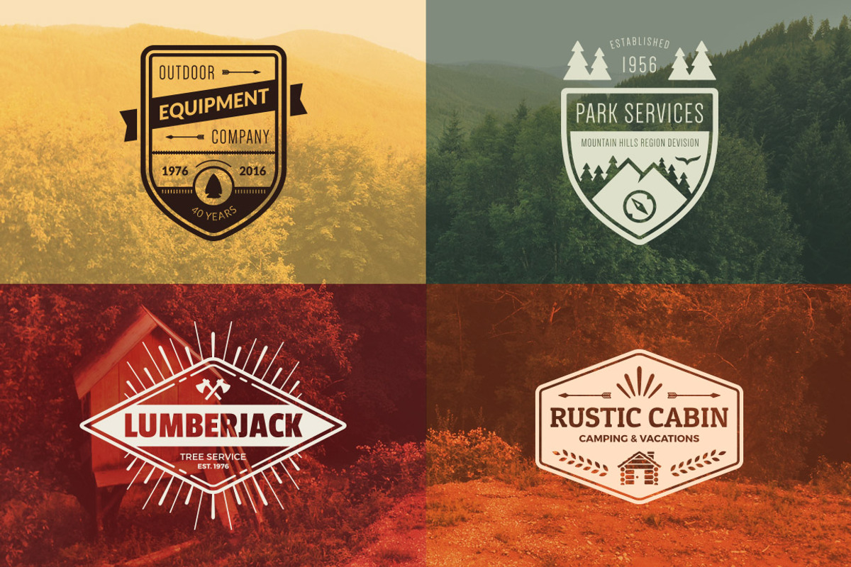 Vintage Logo Graphics & Badges preview 2