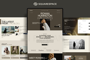 Bold Squarespace Template