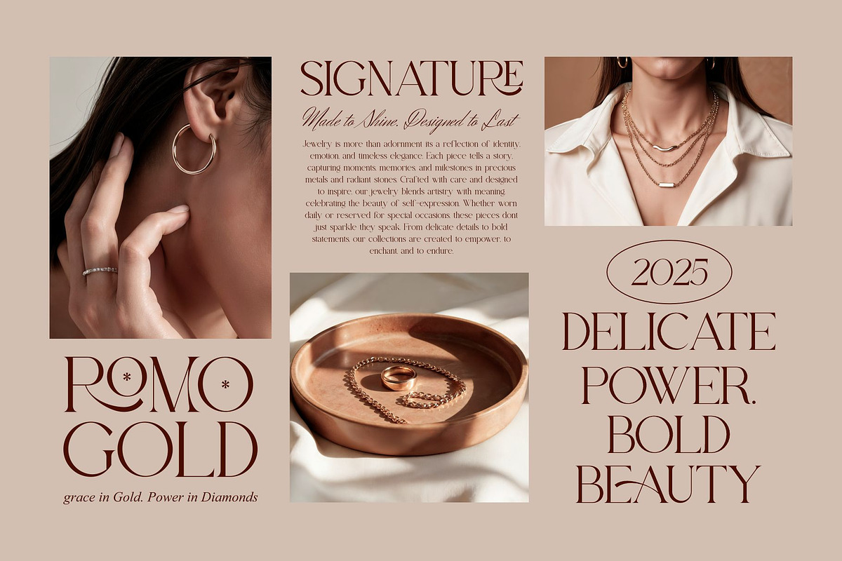 Ramosa || Modern Stylish Serif Font, a Font by Ermedia Studio (Photo 4 of 10)