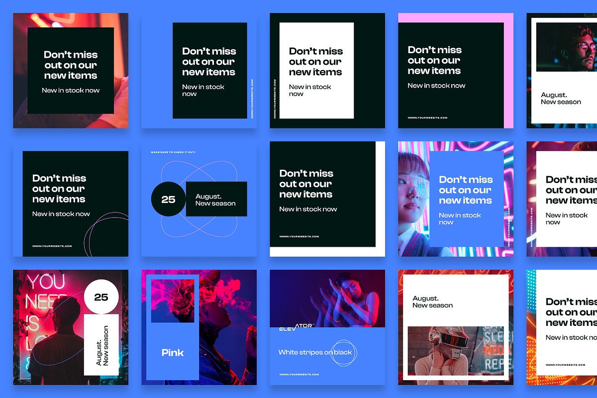 Elevator Instagram Template, a Social Media Template by Waldot (Photo 2 of 3)
