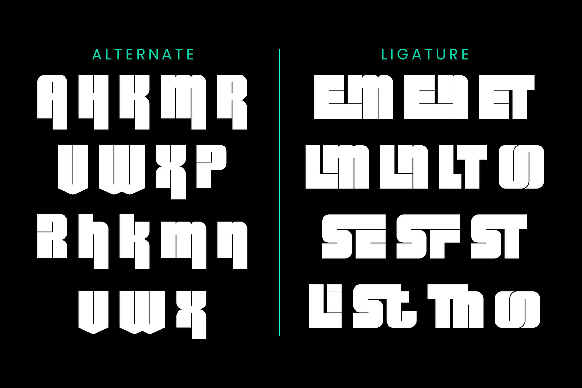 Rainz Sans Serif, a Sans Serif Font by Ermedia Studio (Photo 10 of 12)