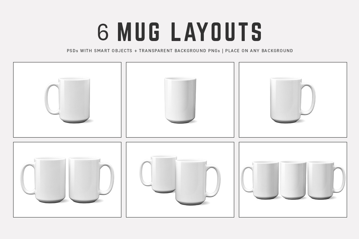 15 oz Mug Mockups (PSDs), a Cups & Container Mockup by Ultimate Mockups (Photo 2 of 7)
