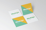 Square Business Card Mockups, a Print Template by Mockstore (Thumbnail 3 of 10)