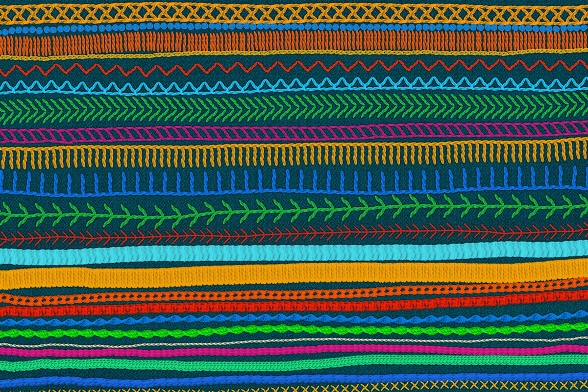 Procreate Sewing Brushes, a Brush Add-On by Mels Brushes (Photo 2 of 2)