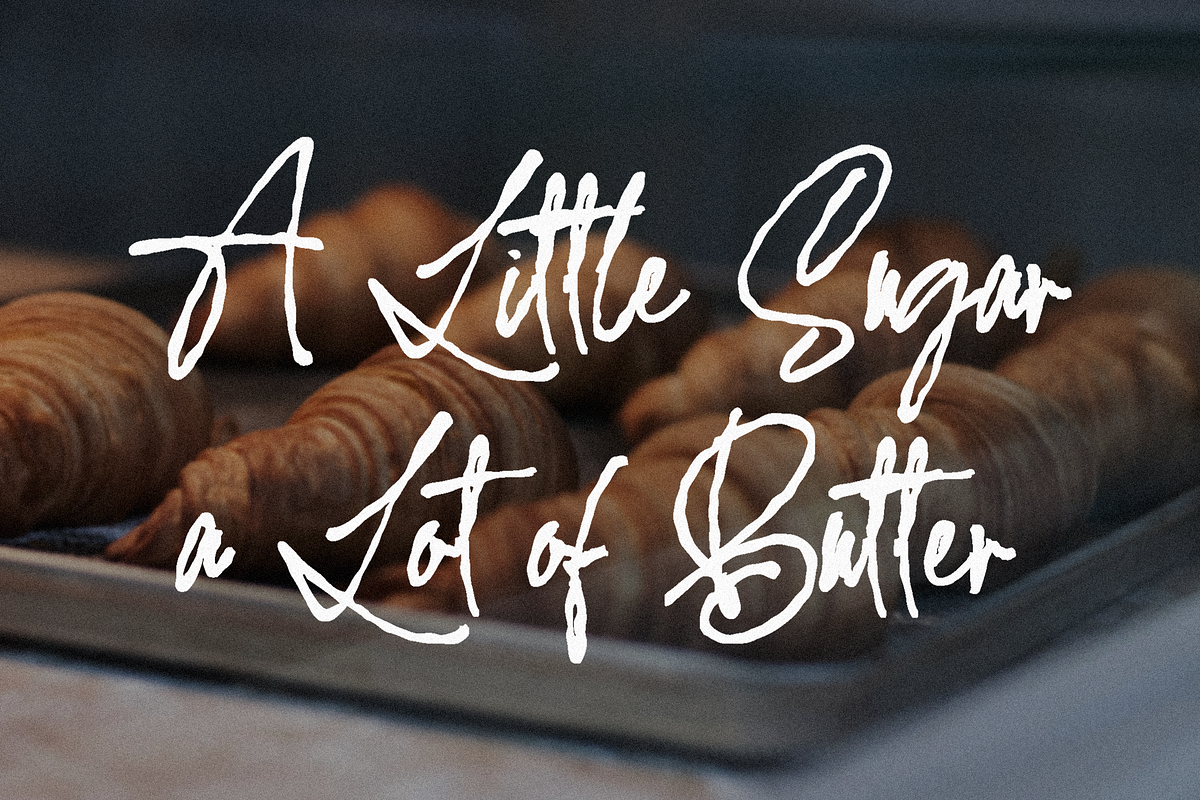 Apple Caramel Font, a Script Font by DearLailaStudio (Photo 7 of 10)