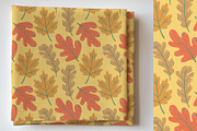 Autumn Leaves clipart & patterns, a Seasonal Illustration by Carpet Tapete Pretzel (Thumbnail 5 of 11)