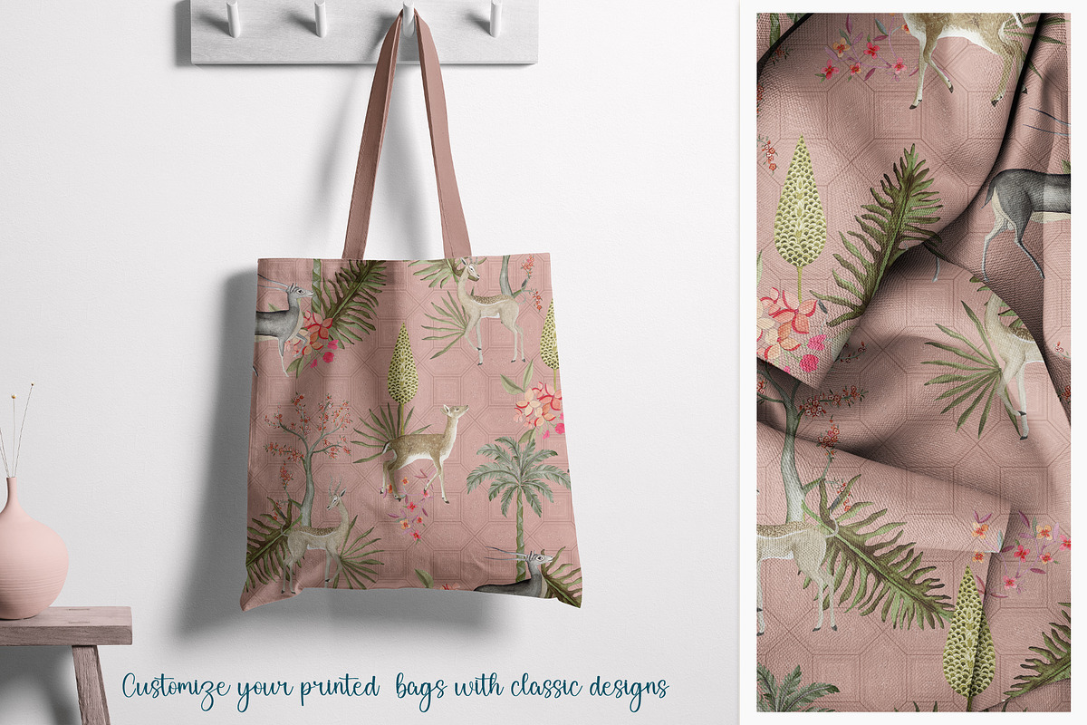 Pichhwai Soul Prints & Patterns, a Pattern Graphic by GND ART STUDIO (Photo 6 of 8)