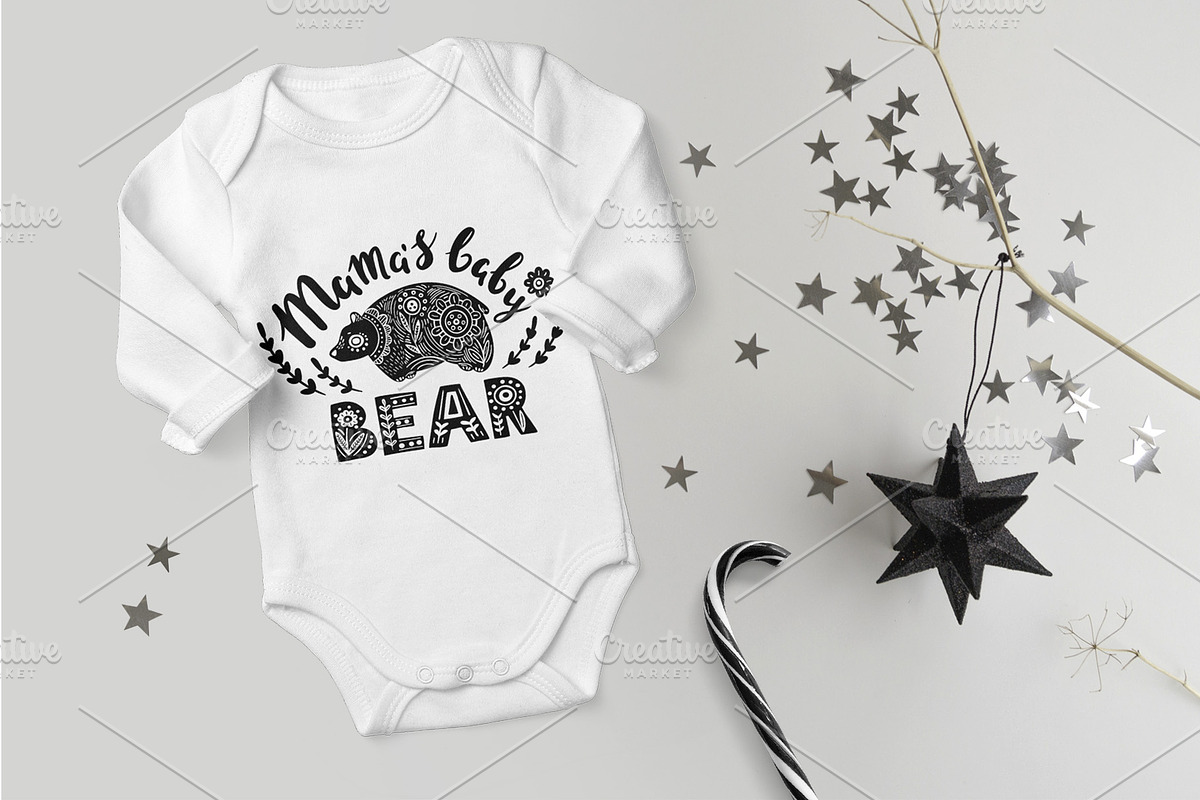 Scandinavian Christmas set, vector, an Animal Illustration by harmonia_green_art (Photo 9 of 13)