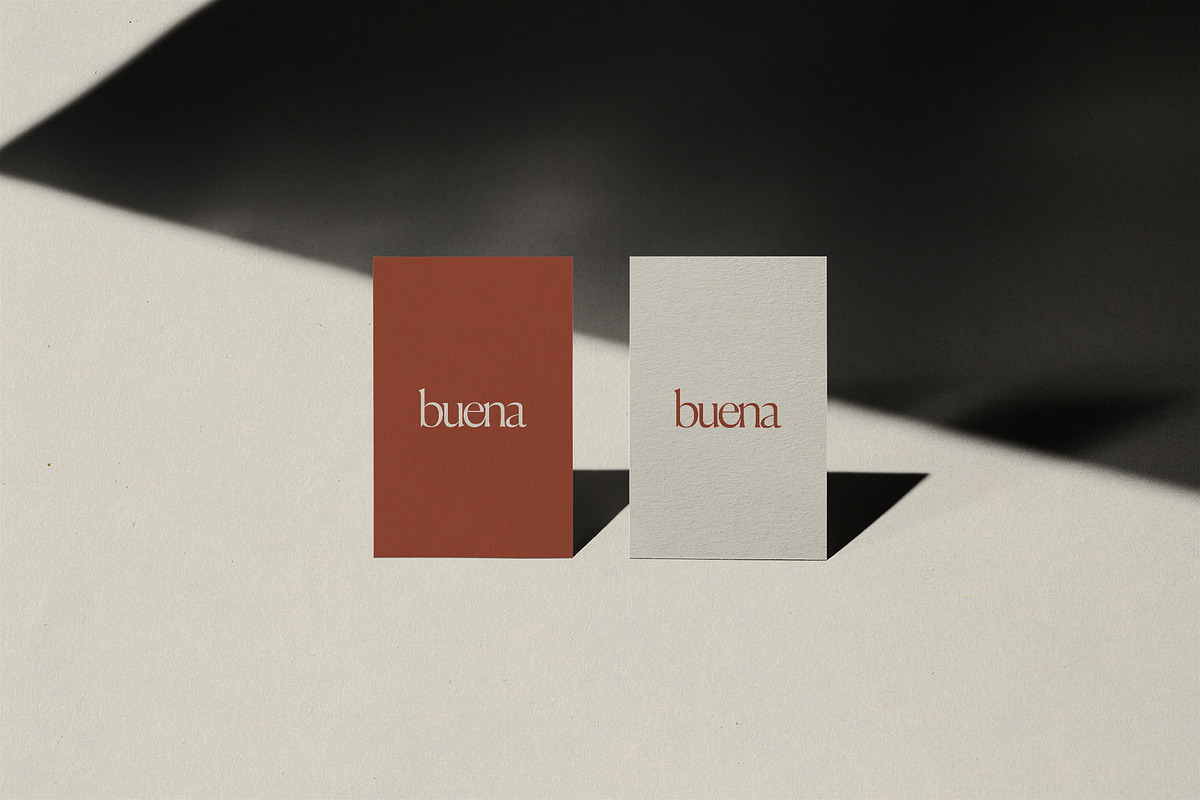 Buena 01 Business Card Mockup, a Templates & Theme by StudioModra (Photo 3 of 5)