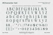 Luxury Ligature Serif Font - Layoce, a Serif Font by Say Studio (Thumbnail 11 of 12)