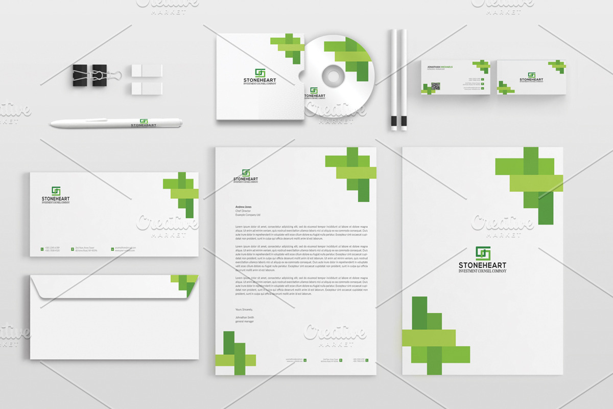Stationery Pack, a Stationery Template by BettyDesign (Photo 4 of 9)