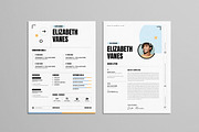 Modern Resume CV Template, a Resume Template by NorthPeak (Thumbnail 3 of 6)