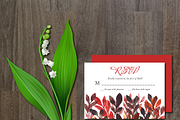 Watercolor Flower Wedding Suite, an Invitation Template by aticnomar (Thumbnail 4 of 5)