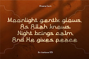 Ahsana Islamic Display Typeface Font, a Sans Serif Font by Vadovastd (Thumbnail 3 of 7)