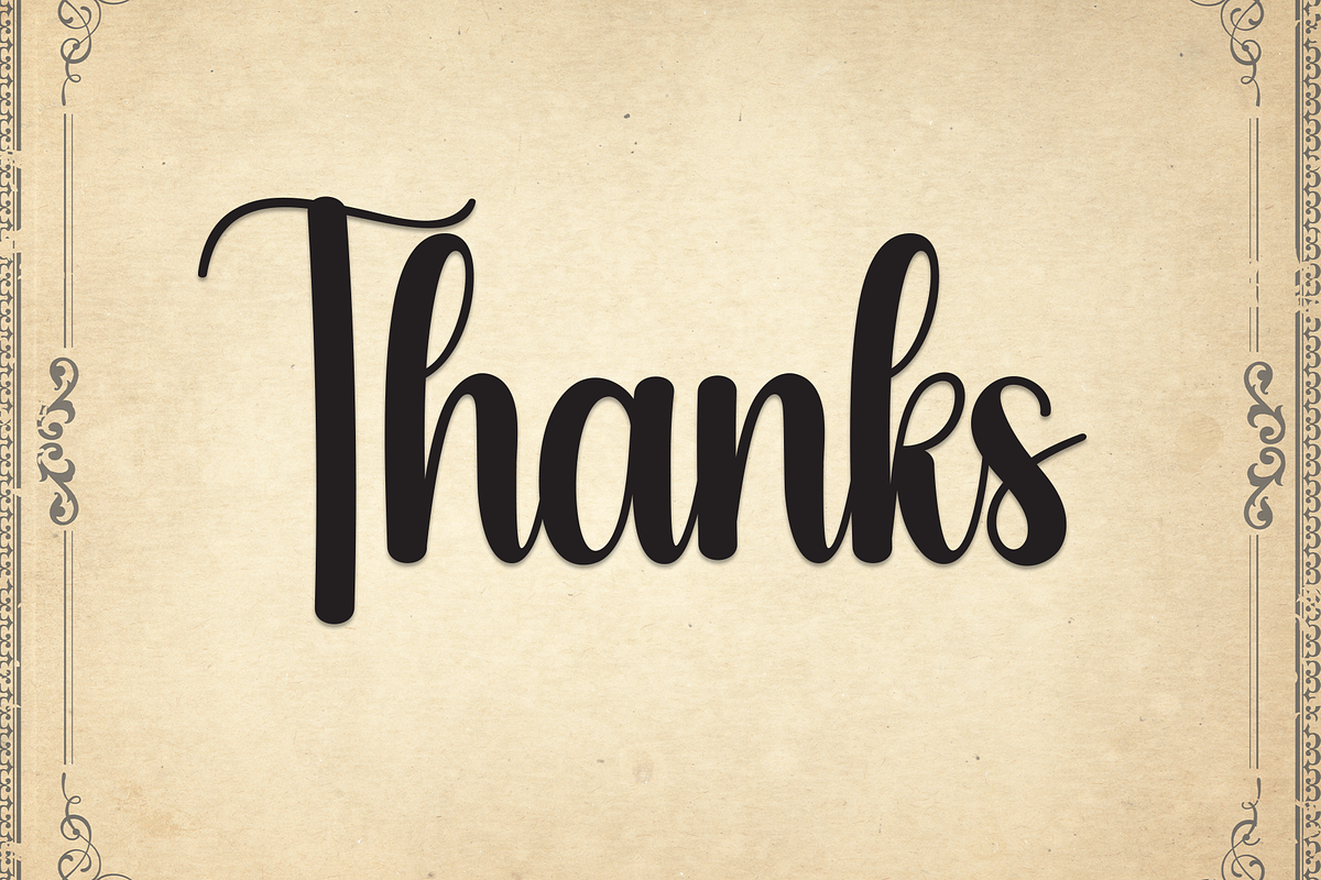 Vintage | Script Font, a Handwritten Font by Scratchones (Photo 9 of 9)