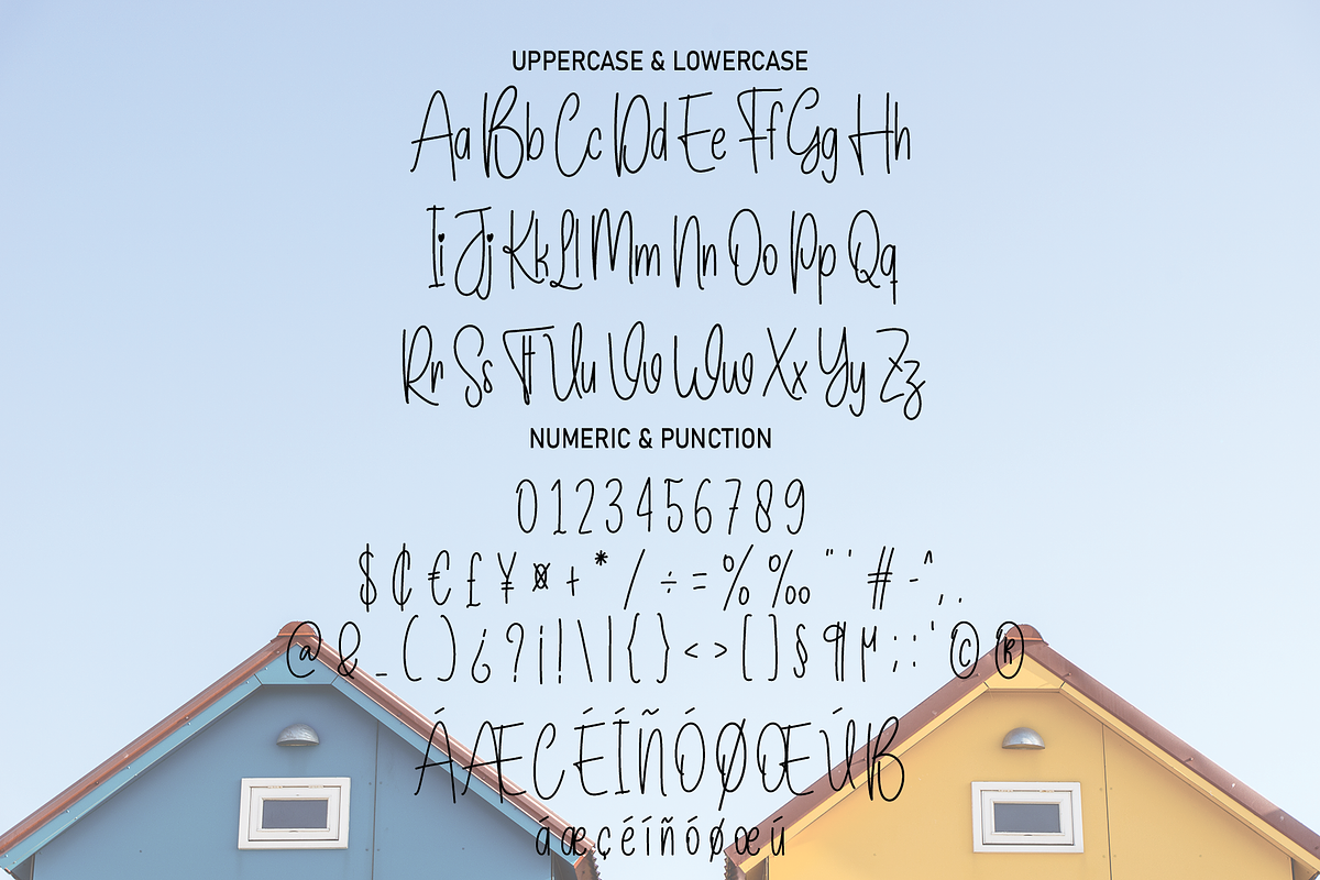 House Planner | Script Font, a Script Font by Scratchones (Photo 3 of 7)