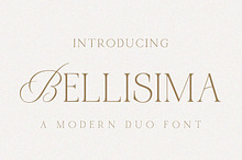 Bellisima A Duo Font