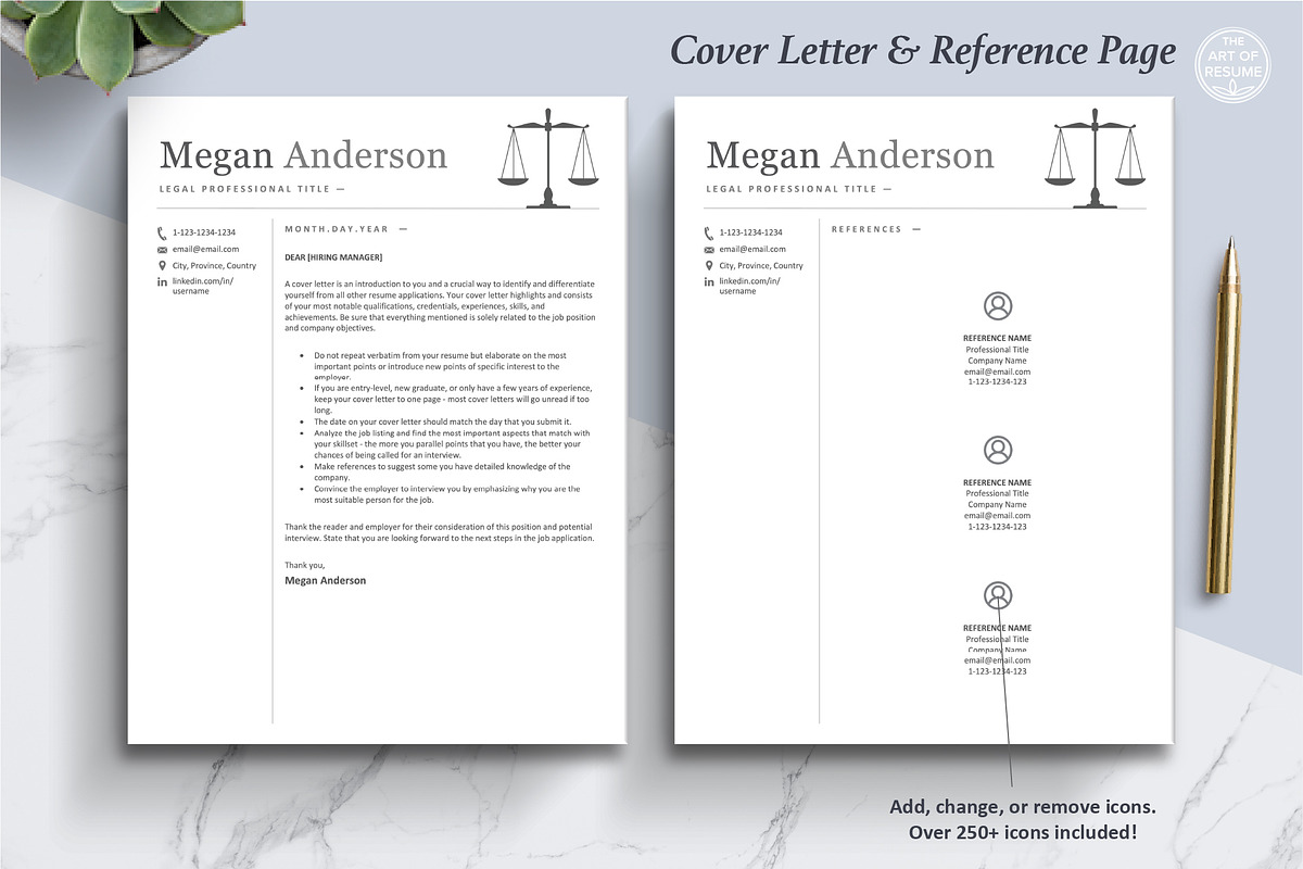 Legal Resume | Lawyer, Law Clerk CV, a Resume Template by The Art of Resume (Photo 6 of 8)