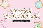 NEW!! Frosted Gingerbread Font, a Font by Sabrina Schleiger Design (Thumbnail 5 of 5)