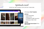 Spiritual Coach Canva Reel Bundle, a Social Media Template by The Flossy Finch (Thumbnail 2 of 10)