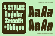 SEROCA - A Funky Sans Serif Font, a Sans Serif Font by Comactype Foundry (Thumbnail 2 of 15)
