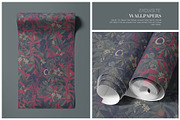 Botanic Oscuro Moody Botanical Print, a Pattern Graphic by TSTUDIO (Thumbnail 10 of 10)