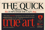 Lux Mentis - Serif Font Family, a Serif Font by Artistic & Unique (Thumbnail 14 of 15)