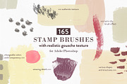 Abstract Gouache Smears - PS Brushes, a Brush Add-On by Struvictory.art (Thumbnail 2 of 7)