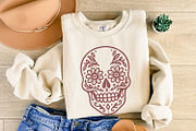 Day Of The Dead Skull PNG, Sugar, an Illustration by SharpMarketplace (Thumbnail 8 of 9)