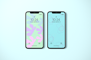 10 Pastel Canva Phone Wallpapers