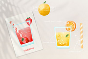Fruit Garden - Elements and Patterns, a Decorative Illustration by Alisa Fimen Design (Thumbnail 17 of 18)