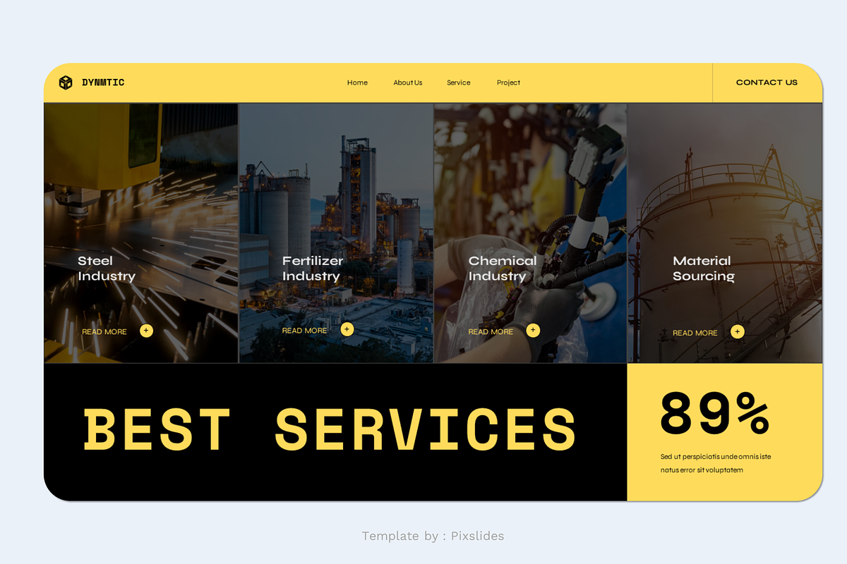Industry & Manufacturing PowerPoint, a Presentation Template by Pixslides (Photo 7 of 7)