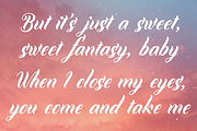 Sweetener, a Script Font by Cyanotype (Thumbnail 14 of 20)