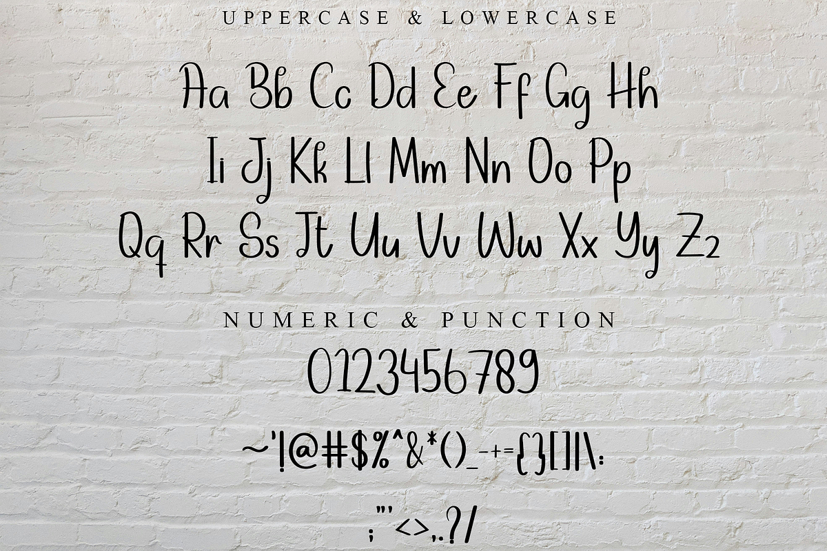 Simple Handwriting, a Handwritten Font by FreshTypeINK (Photo 6 of 8)