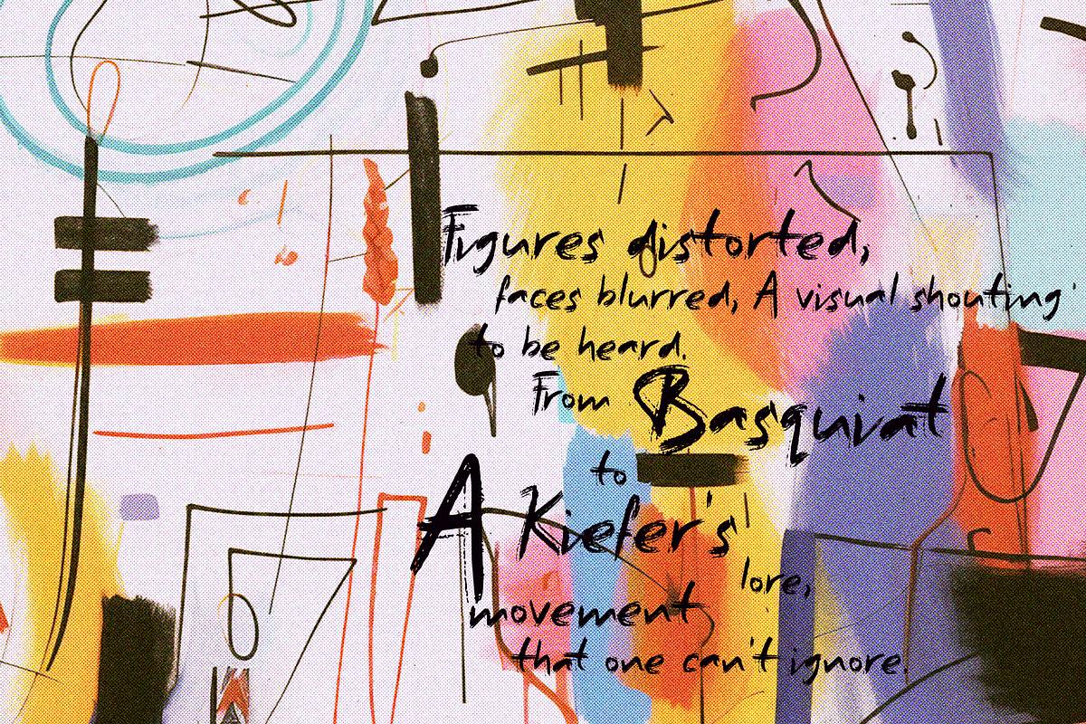 Neo-Expressionism Backgrounds, a Background Graphic by Lilithcollageart (Photo 2 of 17)