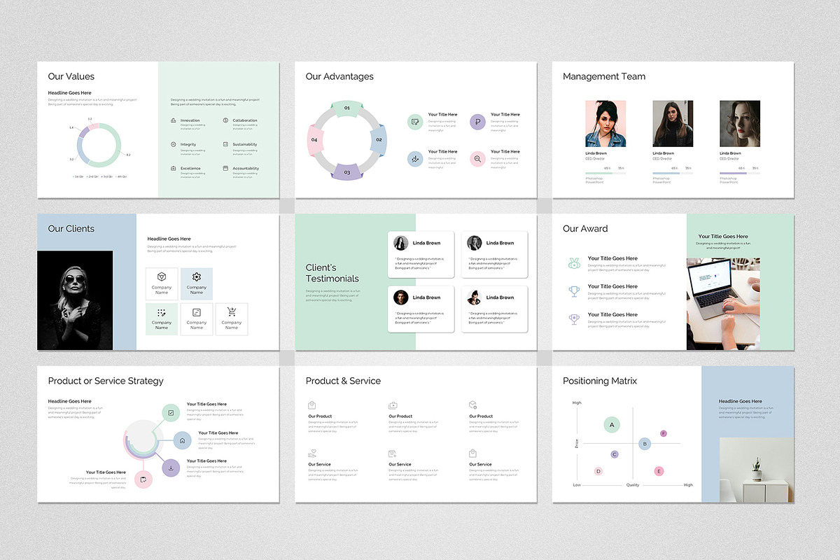 Project Proposal PowerPoint, a Presentation Template by Design Vault (Photo 3 of 9)