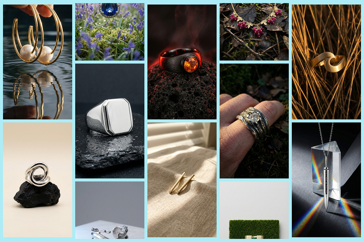 Golden Adornments, a Background Graphic by AI Petr Creative Agency (Photo 5 of 7)
