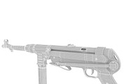 Submachine gun MP40, an Object 3D Model by AndrewWhite (Thumbnail 13 of 25)
