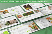 Huba - Vegetable Powerpoint Template, a Presentation Template by SlideFactory (Thumbnail 1 of 4)